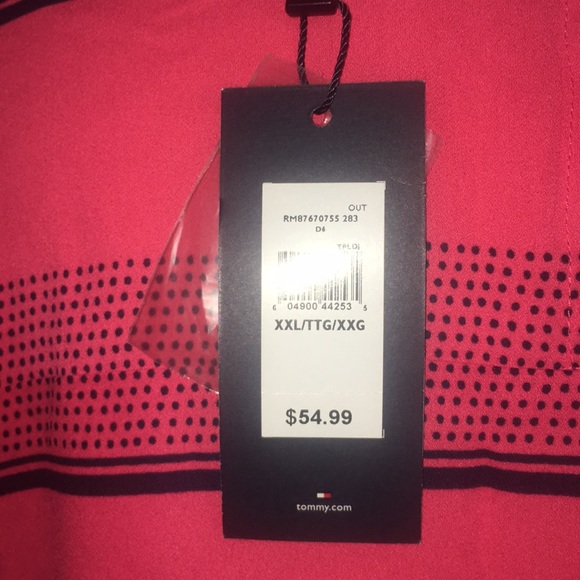 Tommy Hilfiger Peach Blue - XXL Blouse/Top - Picture 8 of 12